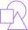 Purple Shape icon